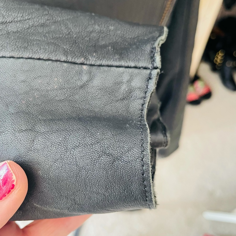 Maje Lamb Leather Moto Jacket - Picture 11 of 16